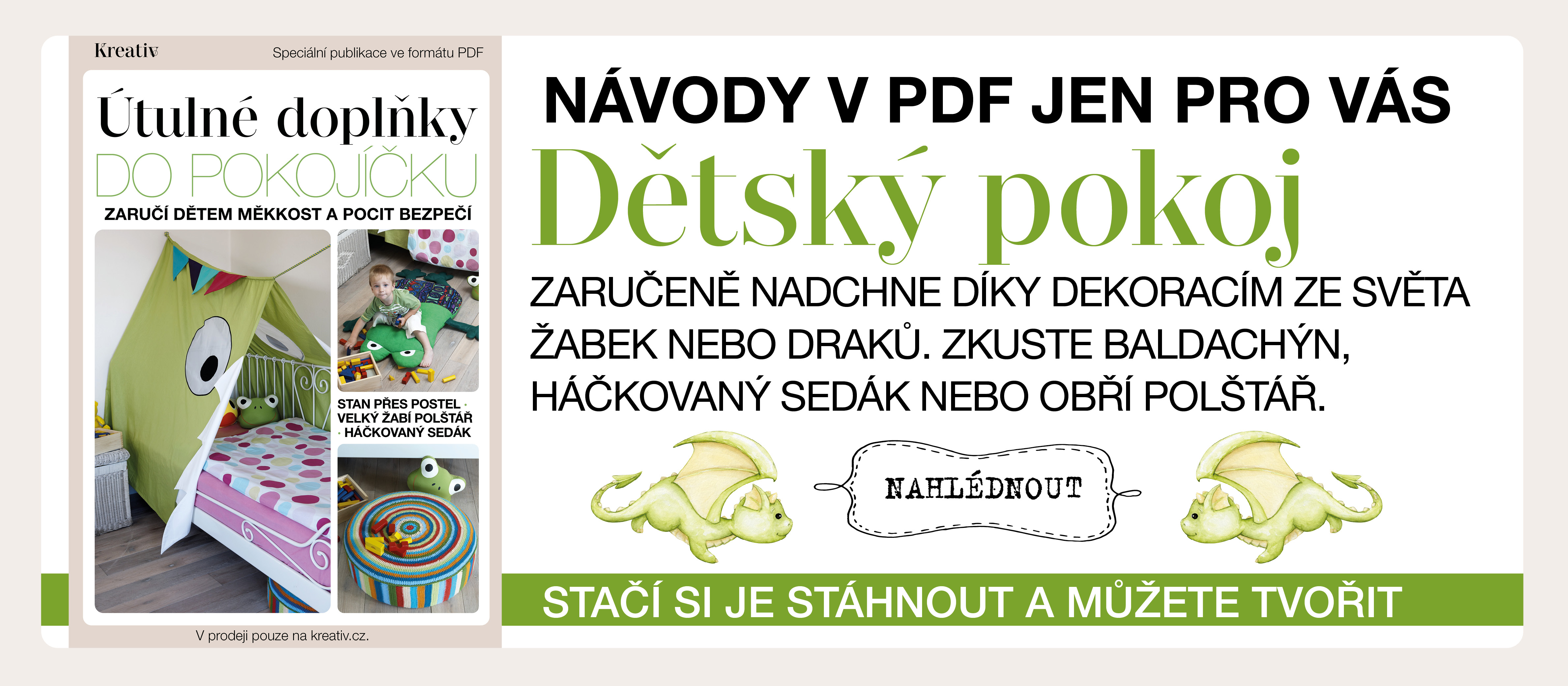 Útulné doplňky do pokojíčku