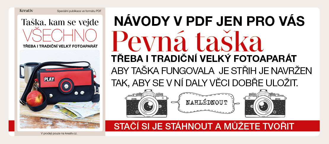 eSpeciál DIY - Taška, kam se vejde všechno