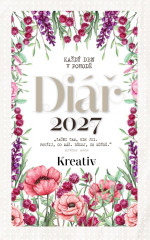 Diář 2027 - červený mák